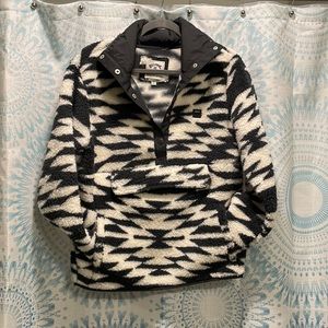 BILLABONG Sherpa Quarter Snap Sweatshirt